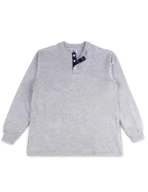 Jackhammer Chief Henley Shirt Cloud Grey