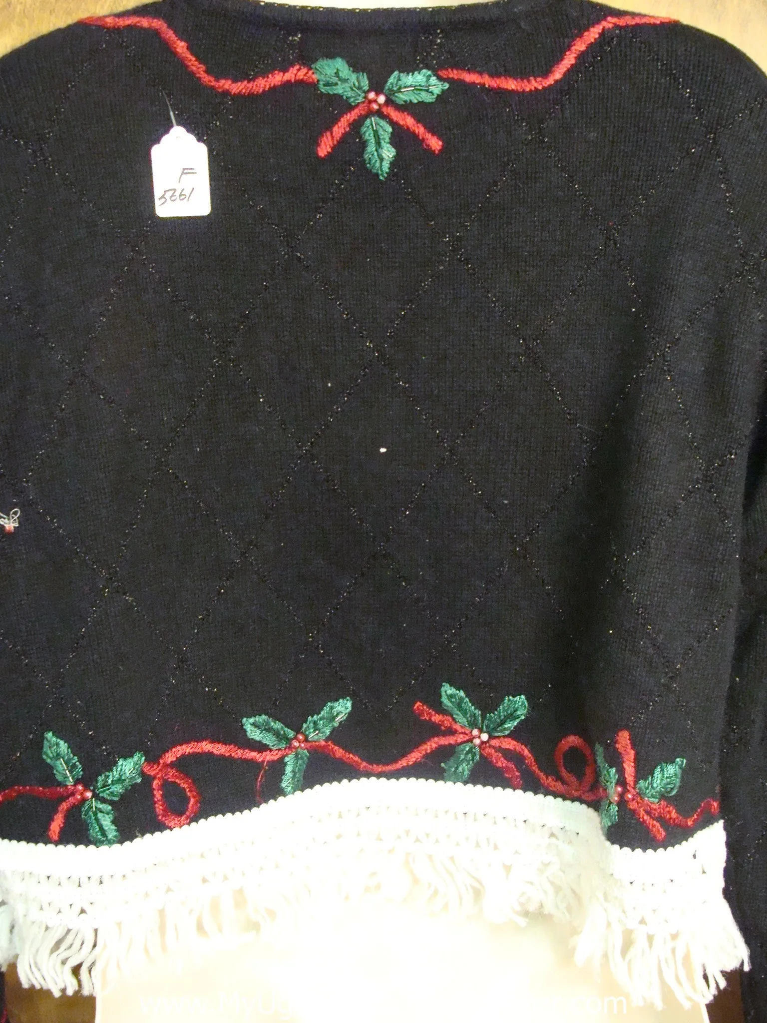 Jolly Santa Kittens Ugly Christmas Sweater