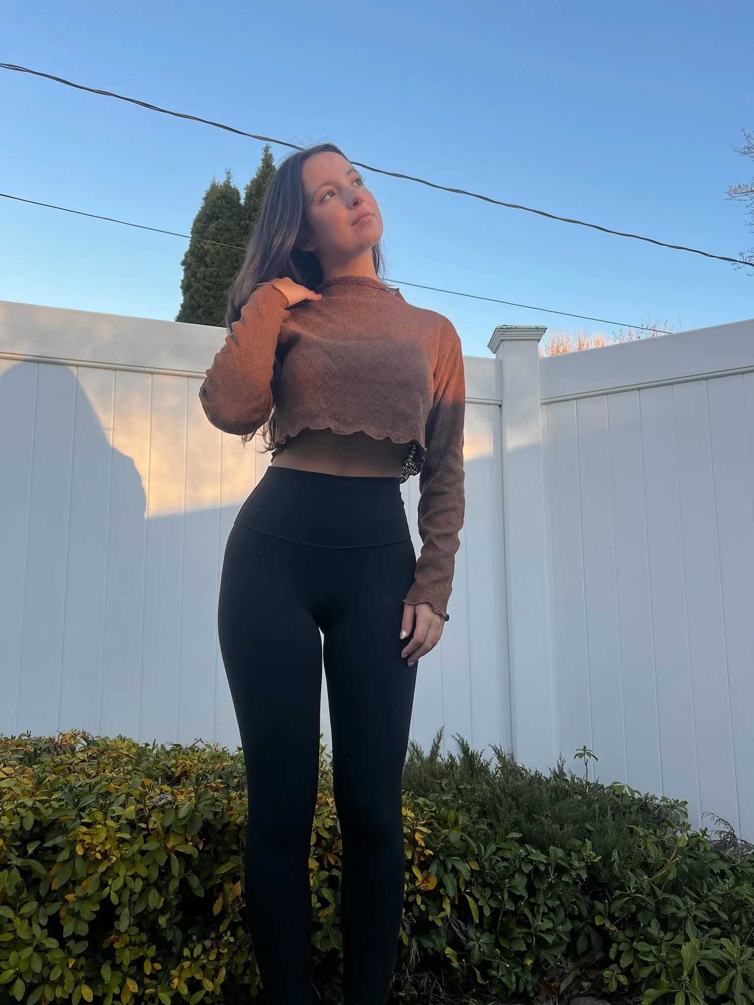 Lola Long Sleeve Crop Top