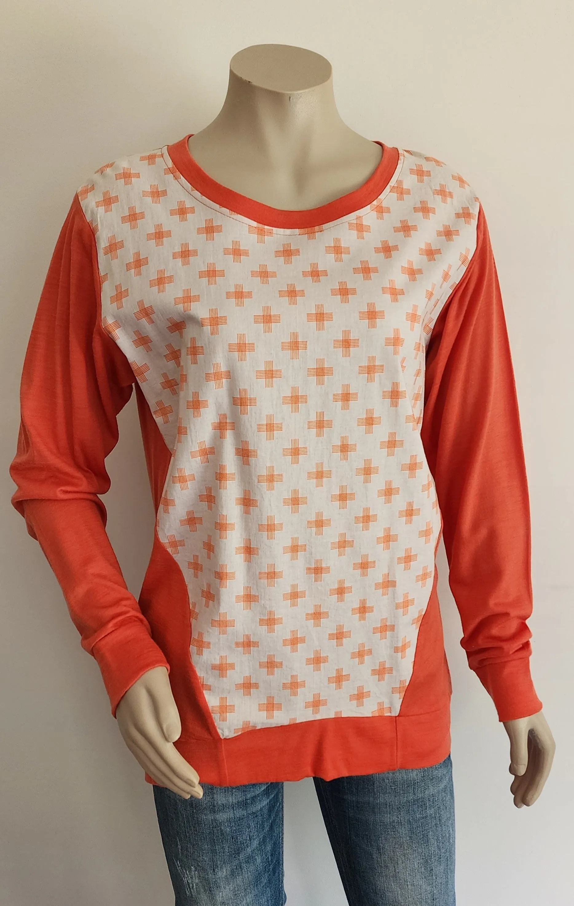 Merino Print Jumper