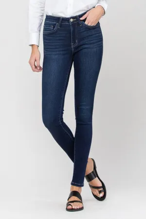 MID RISE ANKLE SKINNY, NON-DISTRESSED