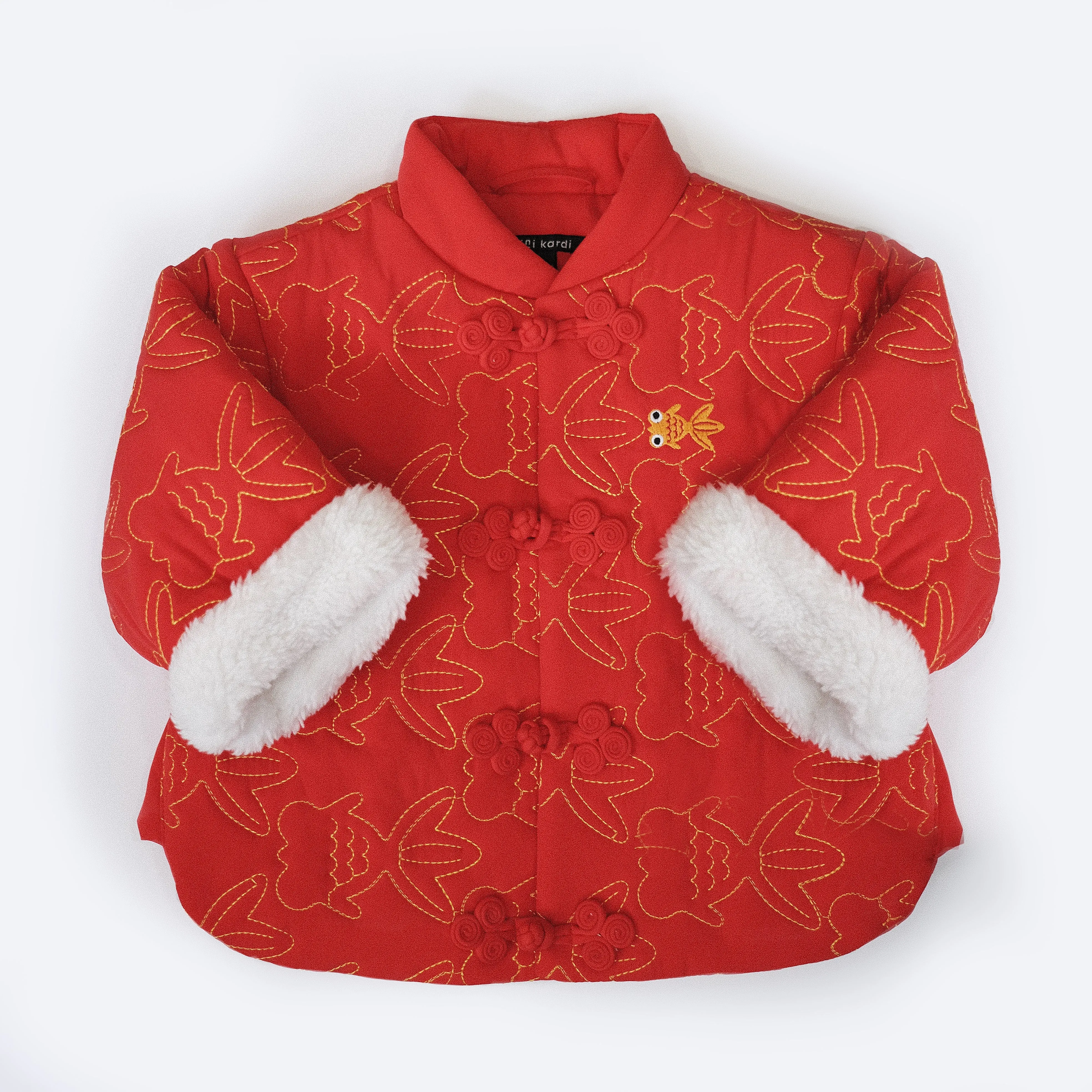 Mini Kardi Goldfish CNY Quilted Jacket