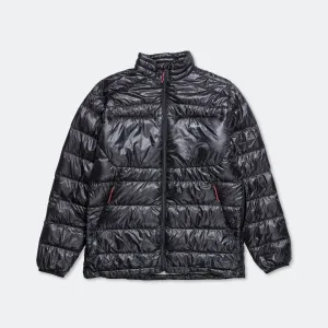 Minimarhythm Down Zip Blouson - Black/Light Grey