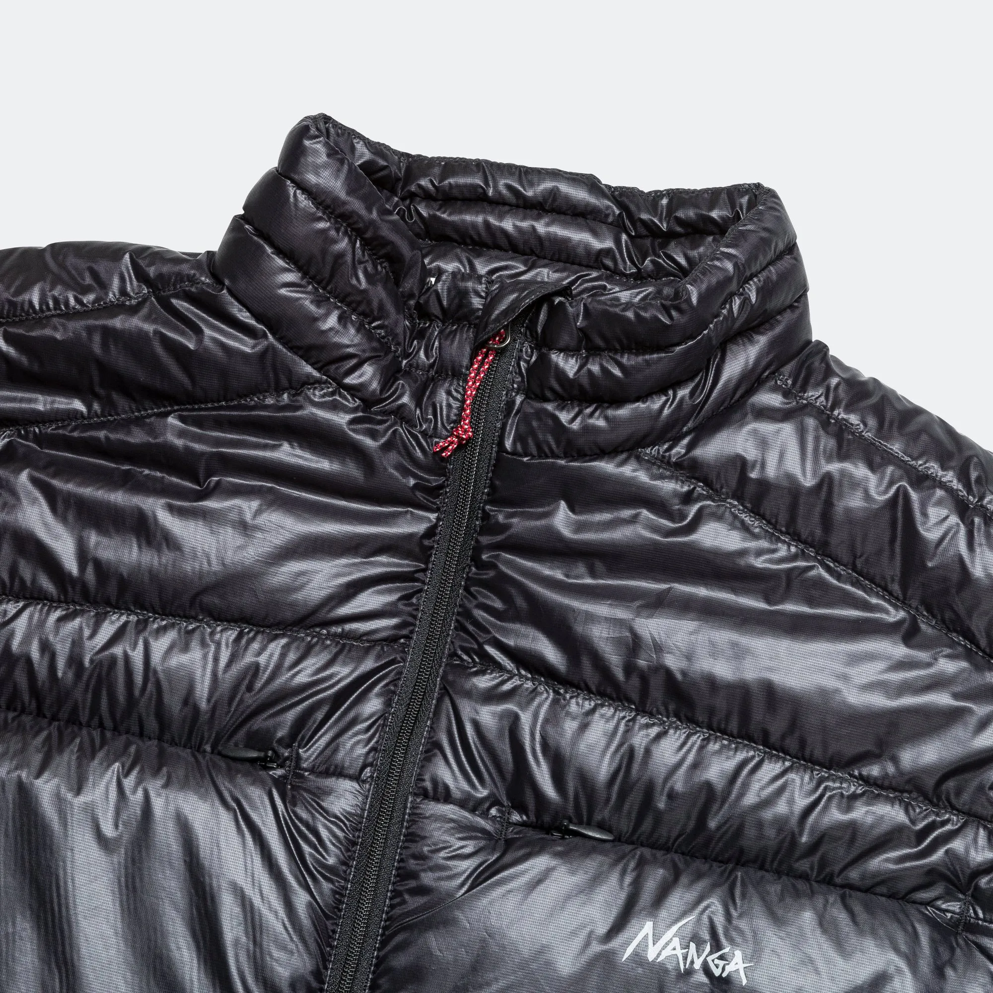 Minimarhythm Down Zip Blouson - Black/Light Grey
