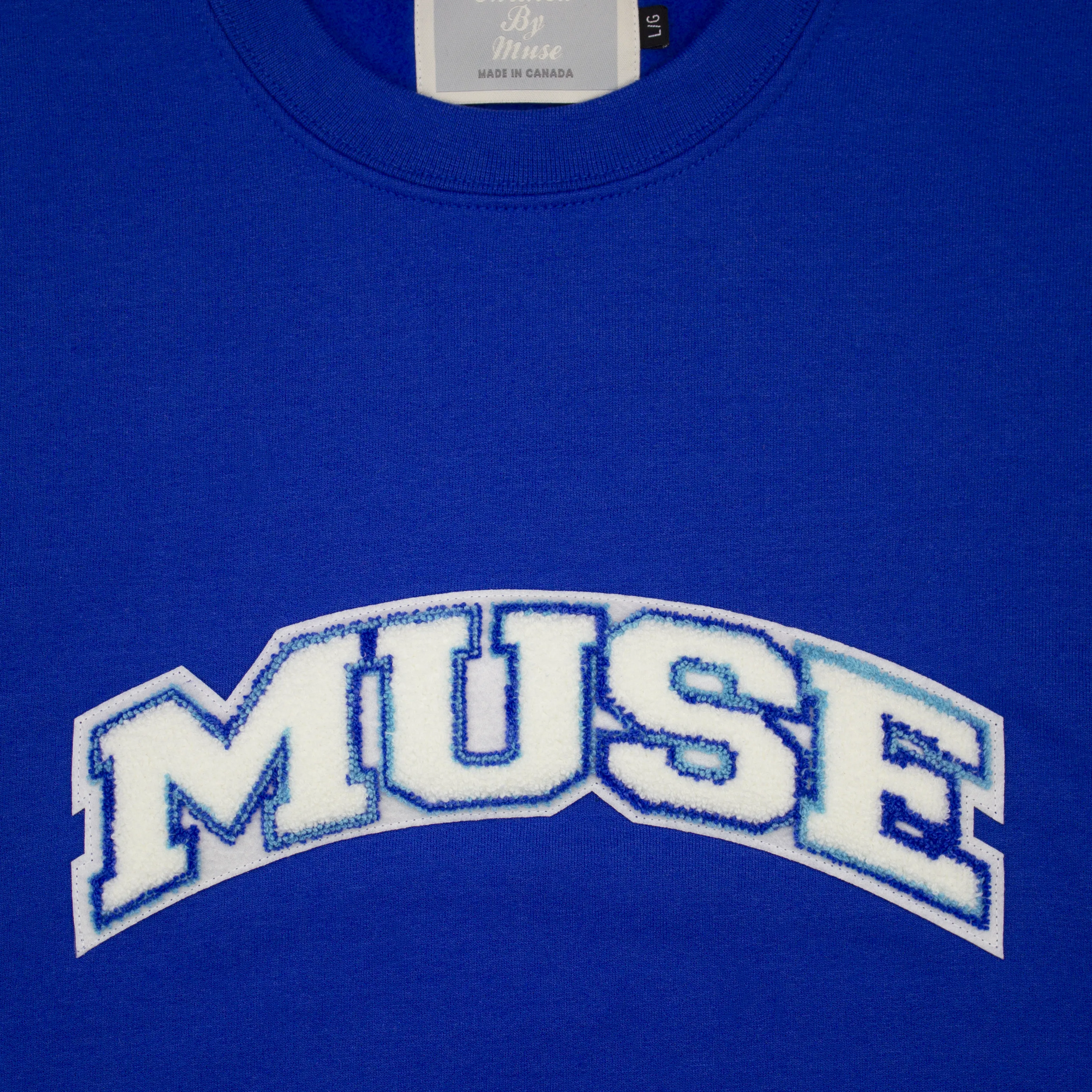 OG Chenille Blue Sweatshirt - Fiji