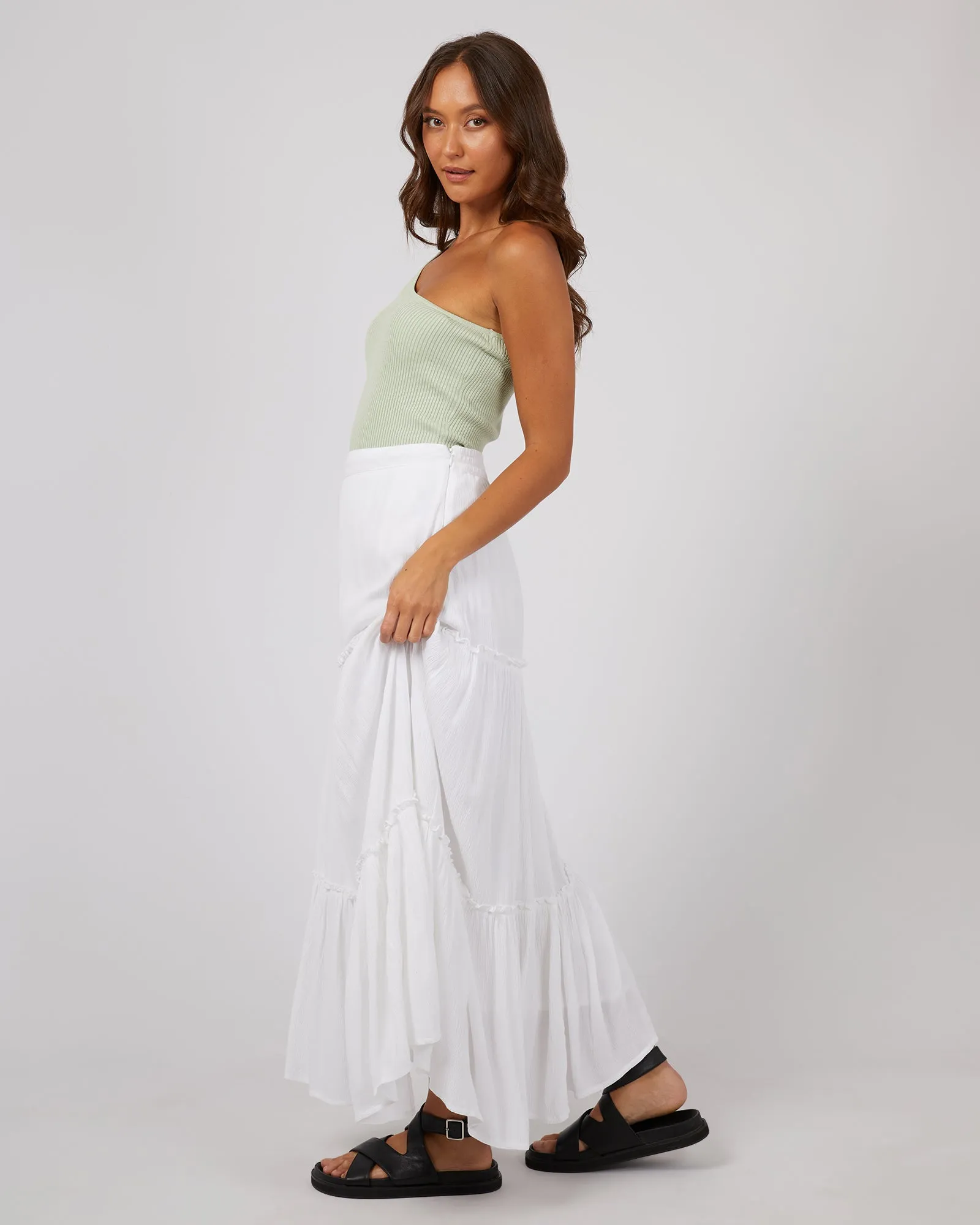 Olsen Skirt White