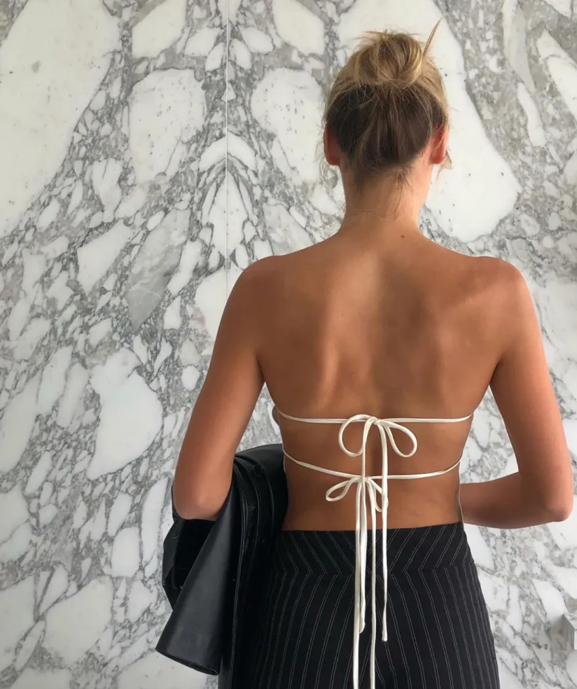 Pearl Archie Tie Top