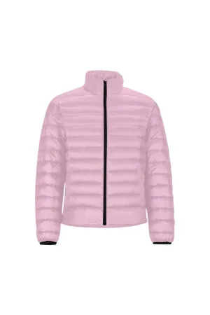 Pressed Roses Unisex Stand Collar Padded Jacket