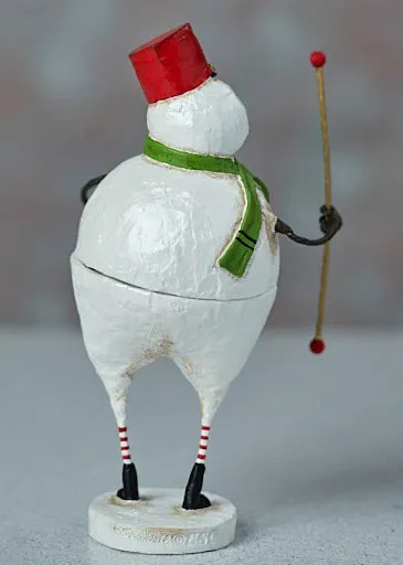 *RETIRED* Frosty Fellow Container by Lori Mitchell