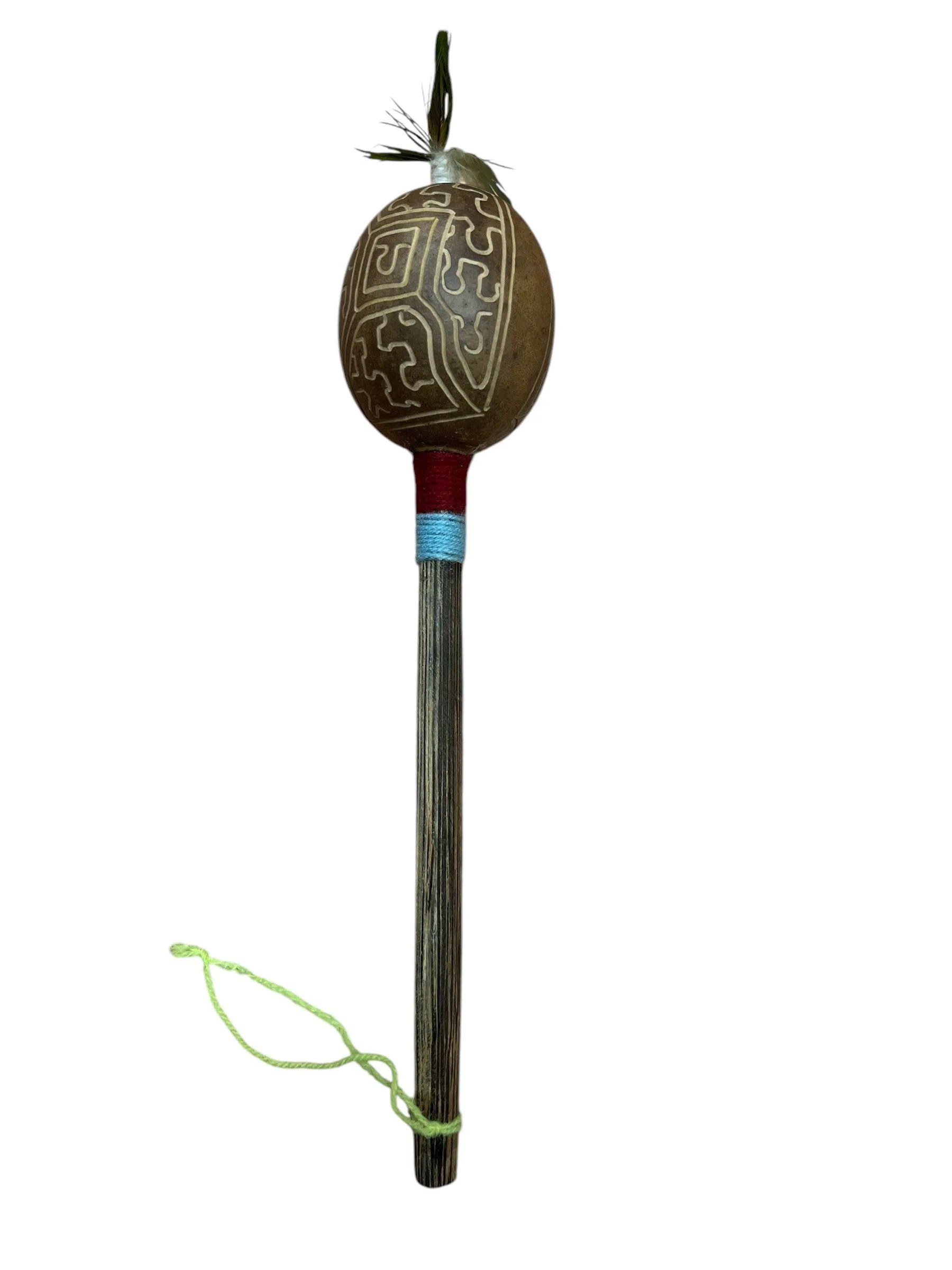 Shaman Shaker - Ethnic Inka Design with Unique Sound Peru