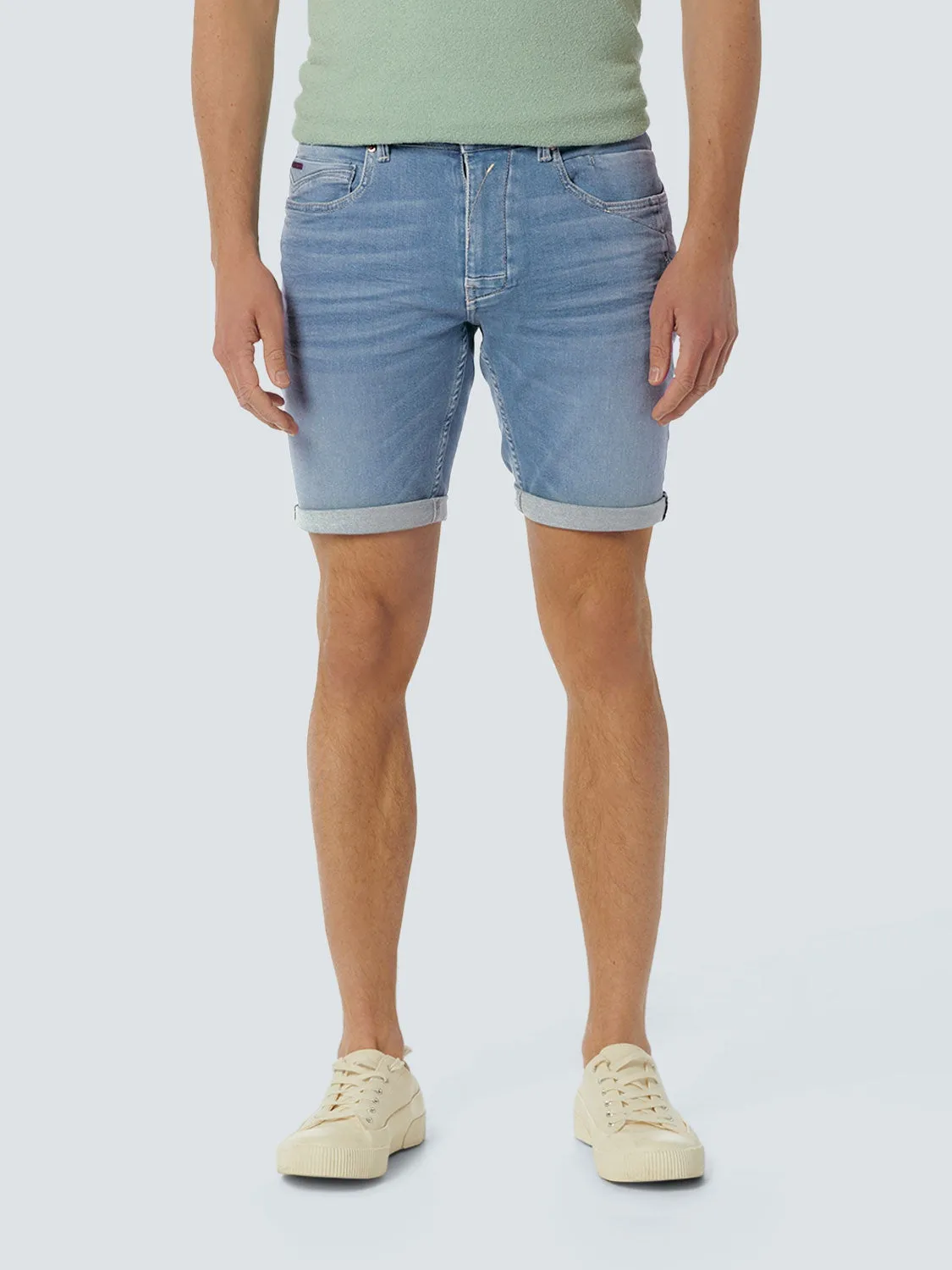 Short Denim Stretch | Bleach Denim