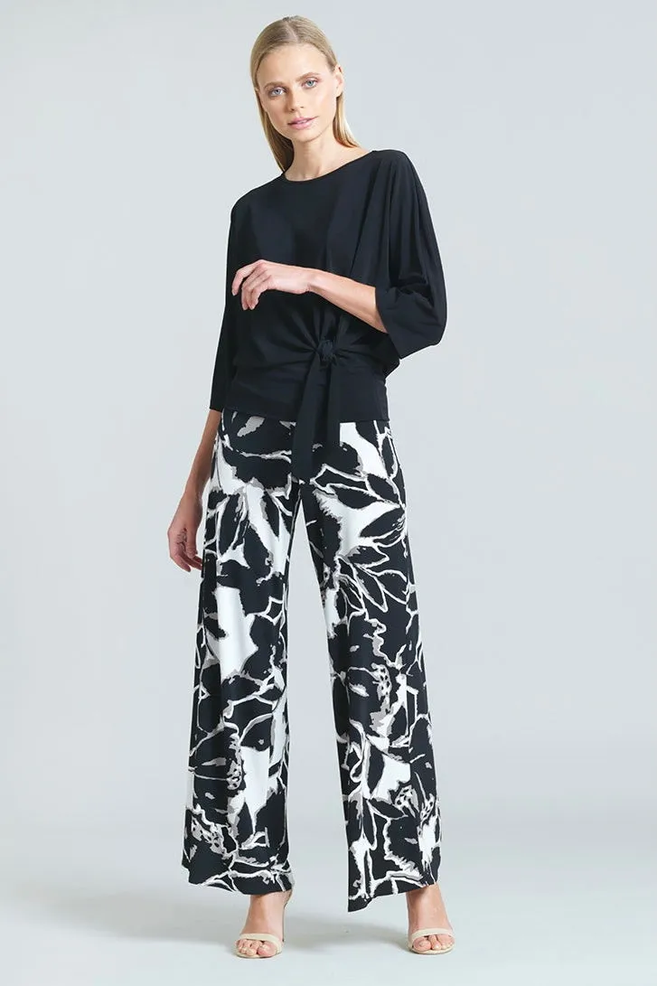 Side Tie Top - Black