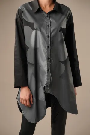 Smoke Grey Long Shirt
