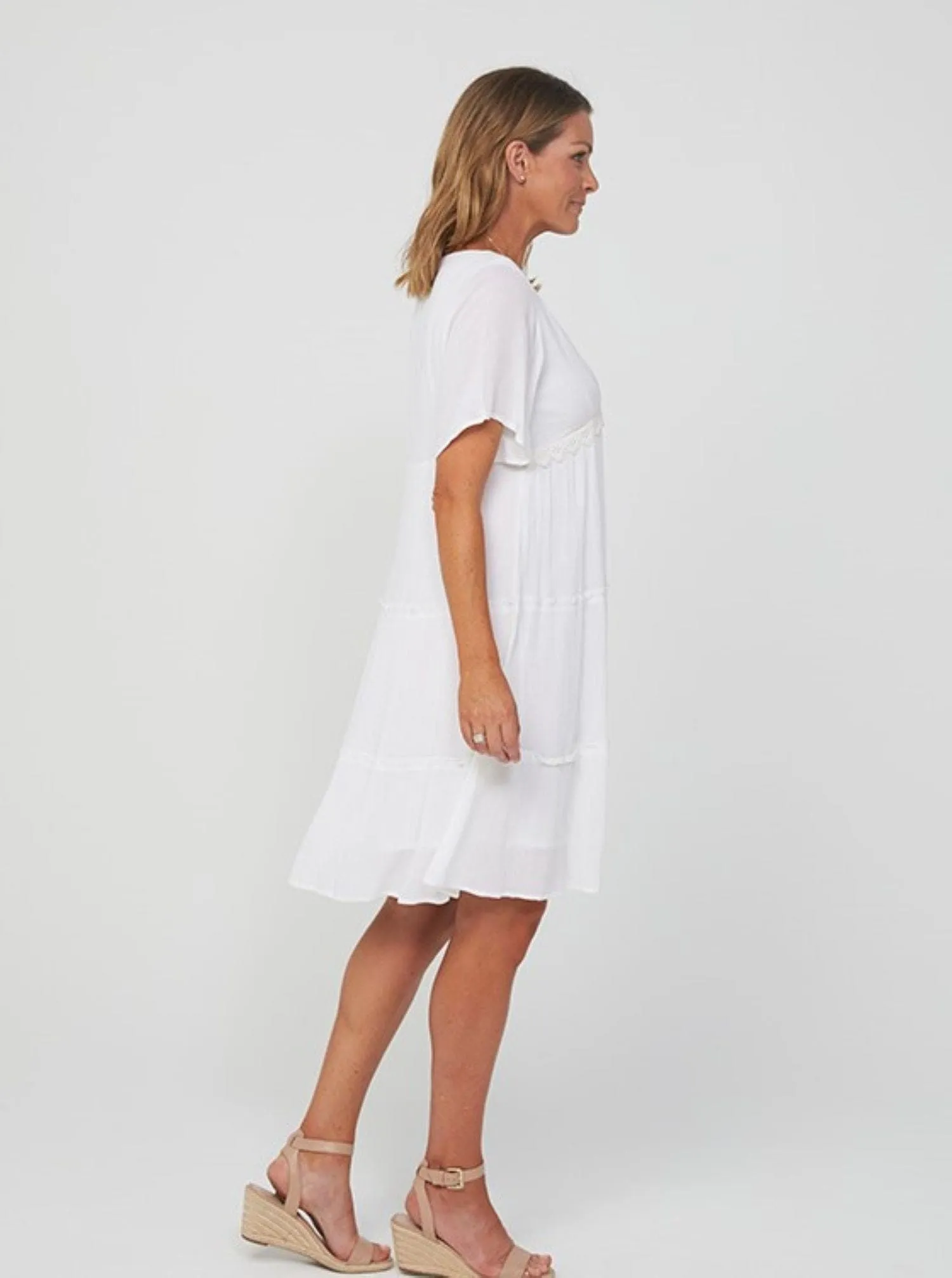 Solid Versatile Casual Dress - Erica Dress