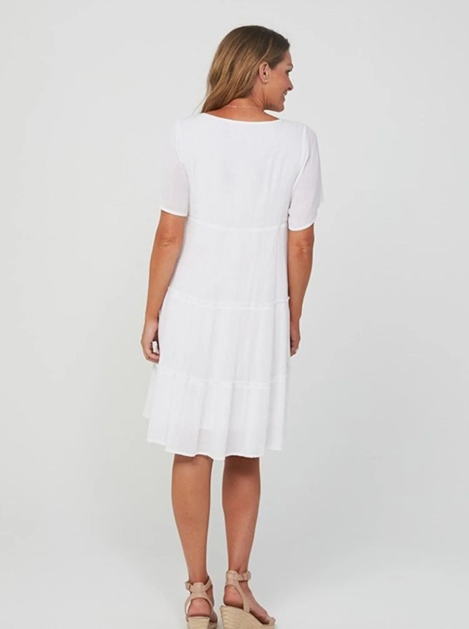 Solid Versatile Casual Dress - Erica Dress
