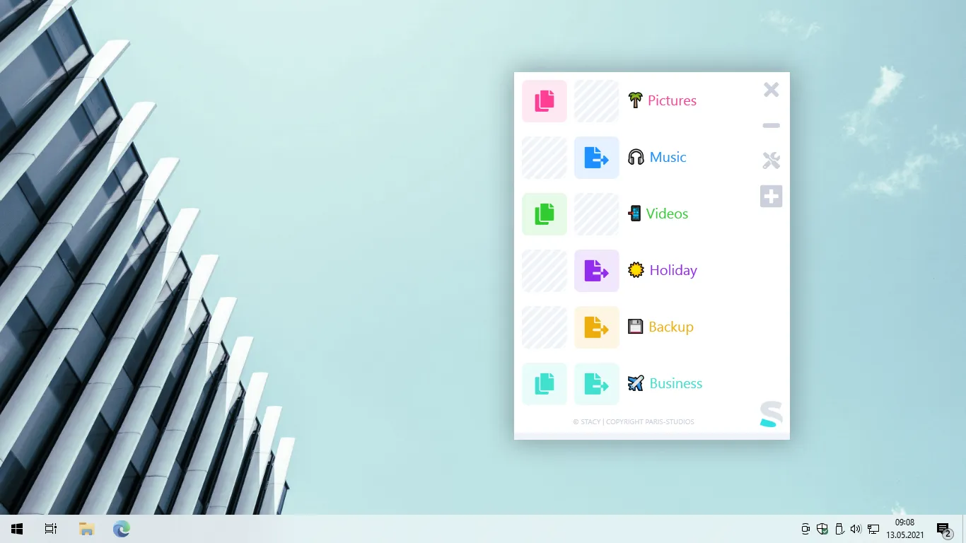 STACY Drag and Drop File Manager V1 Pro for Windows