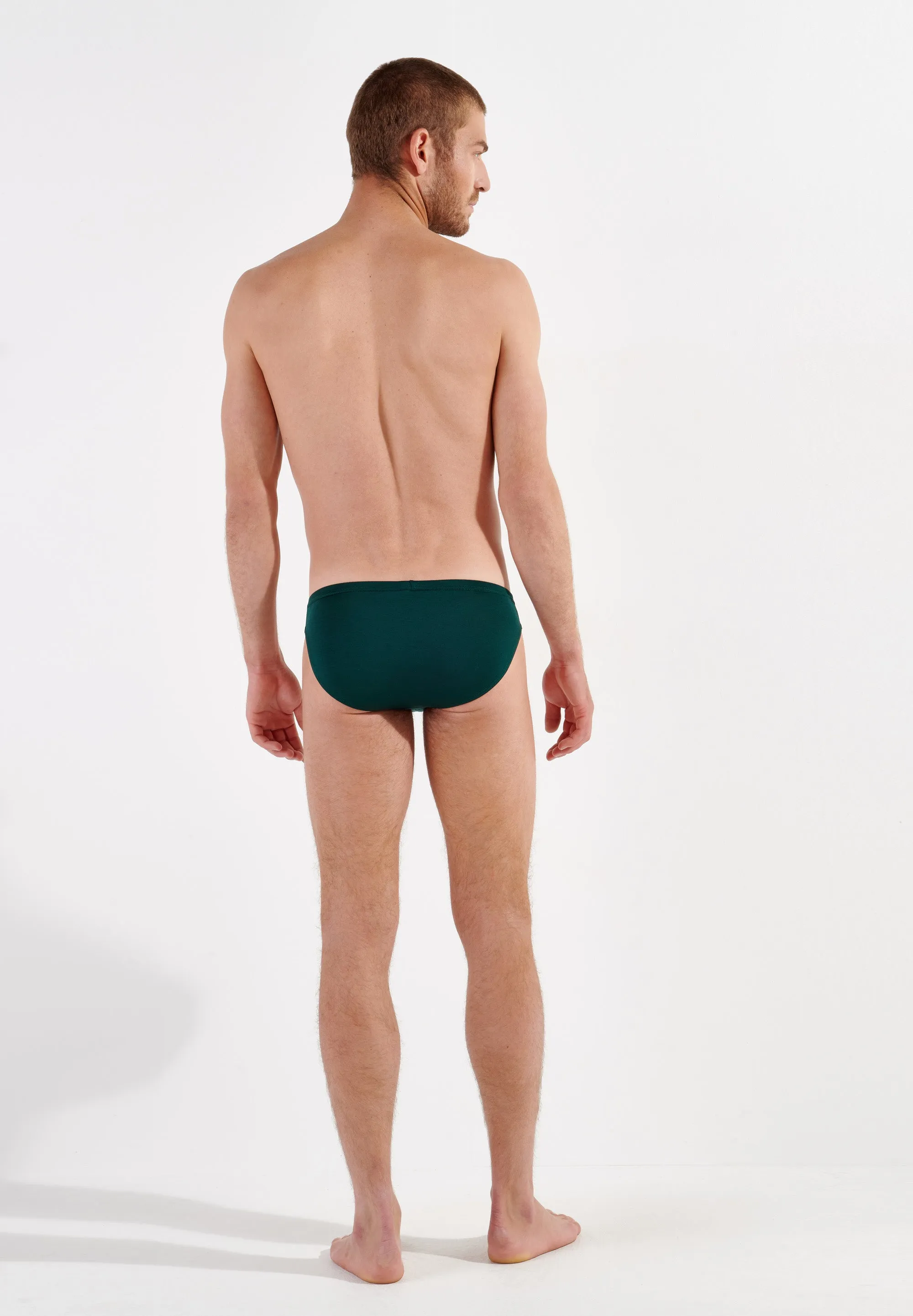 Tencel Soft Comfort Micro Briefs | Dark Green 402463-00dg