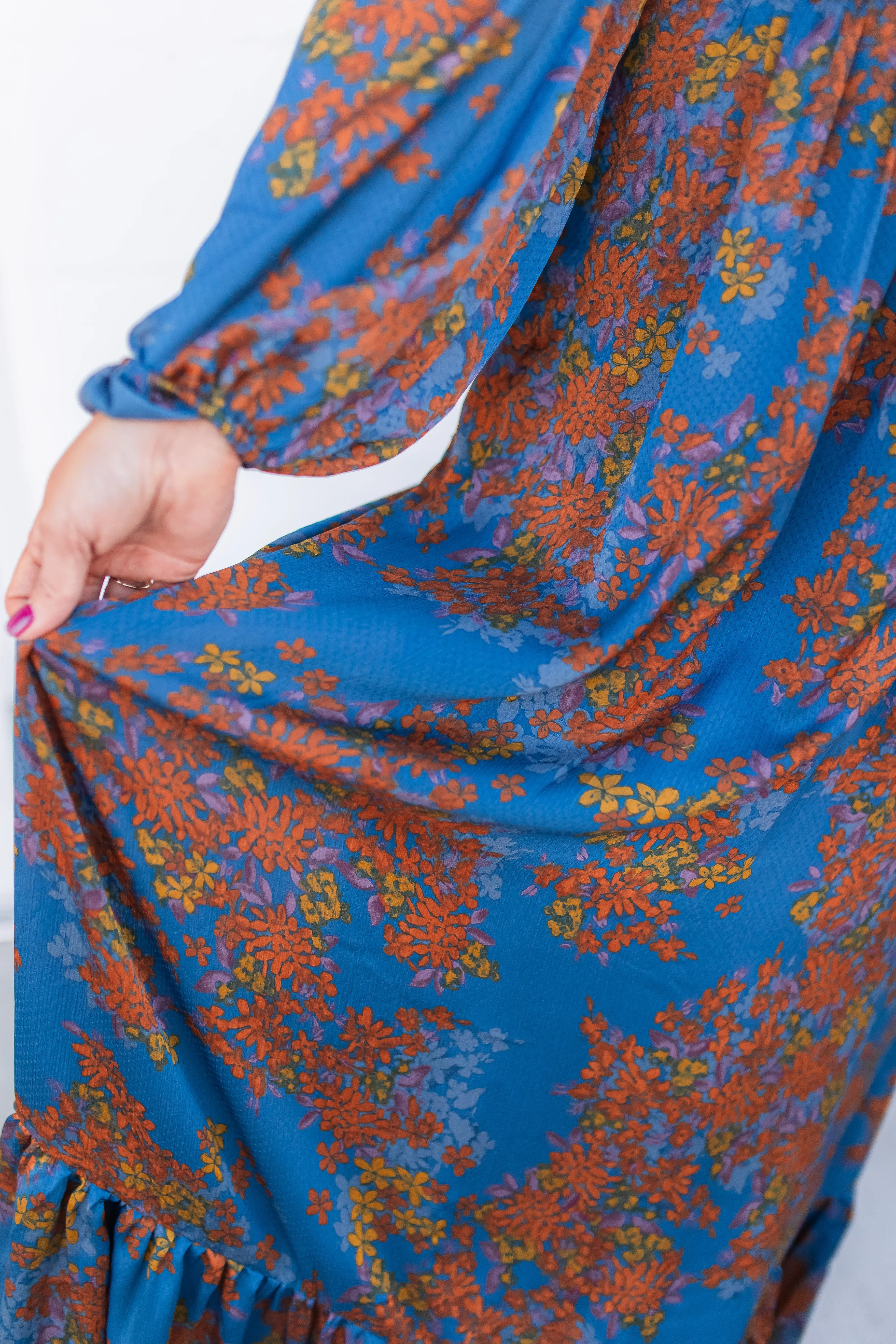 The Fall Floral Dreamer Maxi Dress