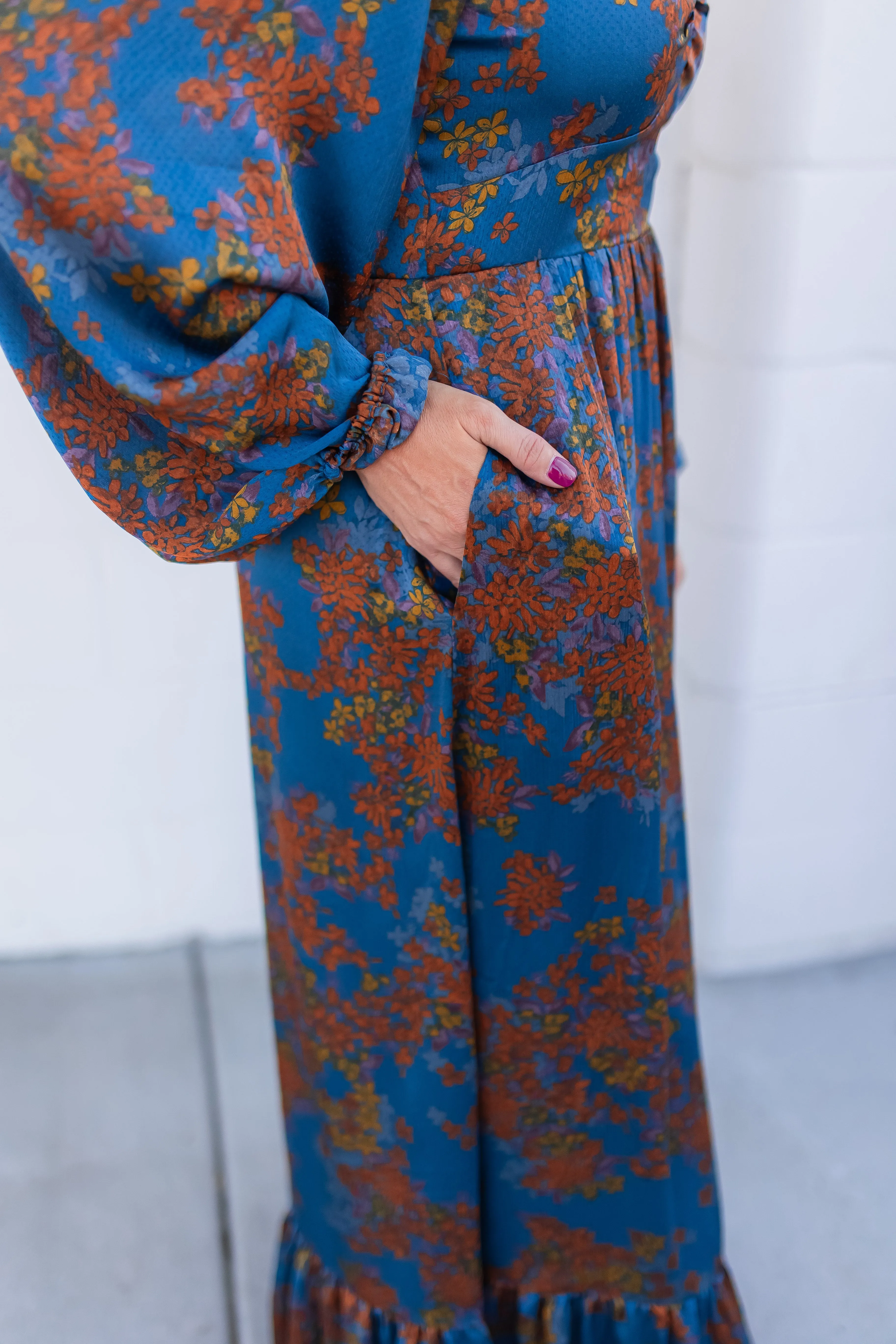 The Fall Floral Dreamer Maxi Dress