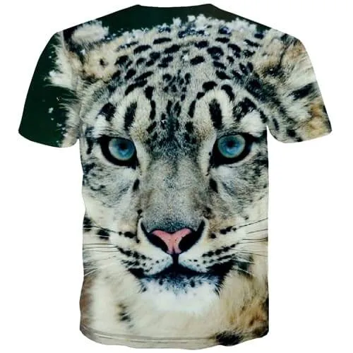 Tiger T shirts Men Animal Tshirt Printed Ferocious Tshirt Anime War Tshirts Novelty Funny Shirt Print Short Sleeve Fashion Men