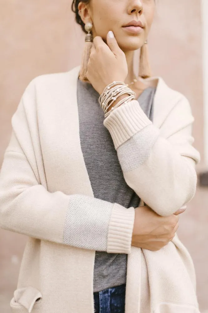 Uptown Cardigan in Oatmeal