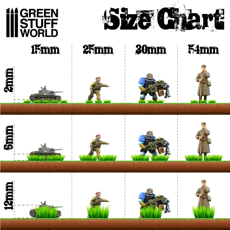 Winter 2mm Static Grass Tufts - GSW