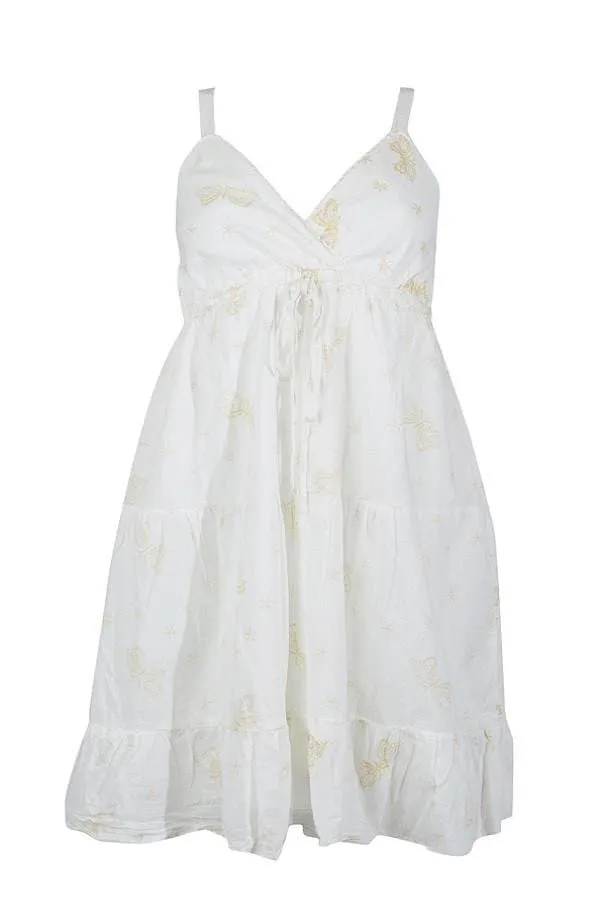 Women Dusty Rose Print Dress - Areta Dress