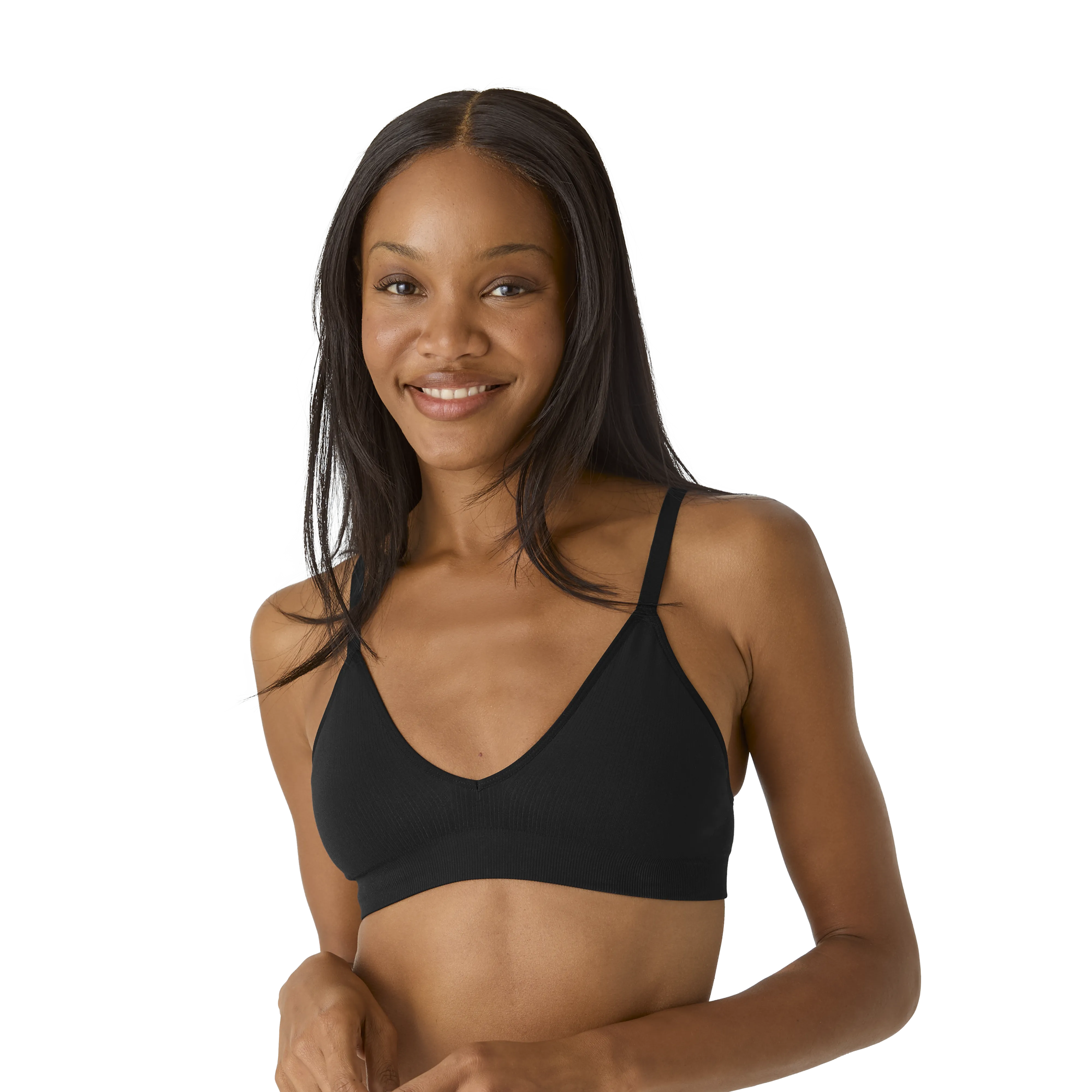 Women's Seamless Triangle Bralette 2-Pack