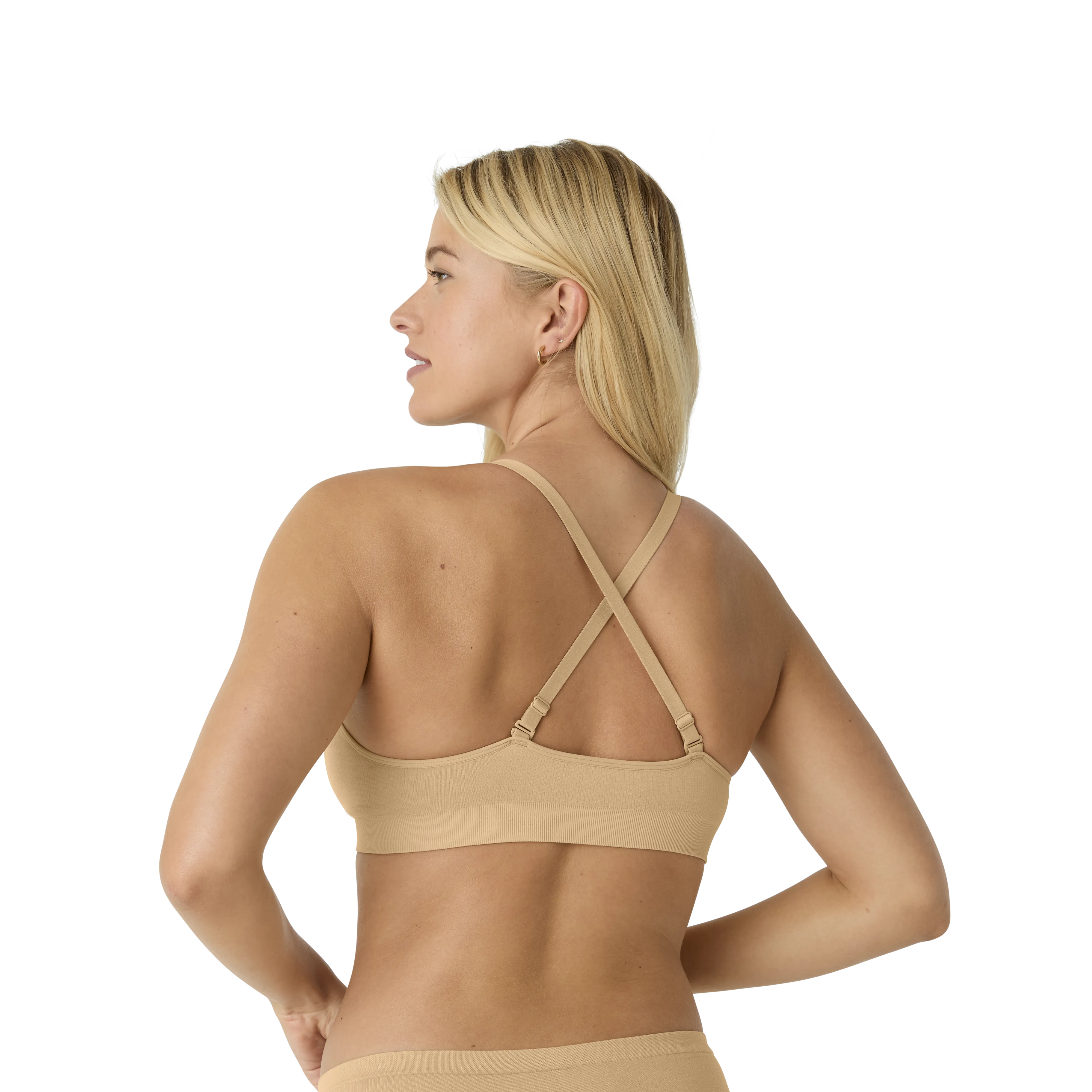 Women's Seamless Triangle Bralette 2-Pack