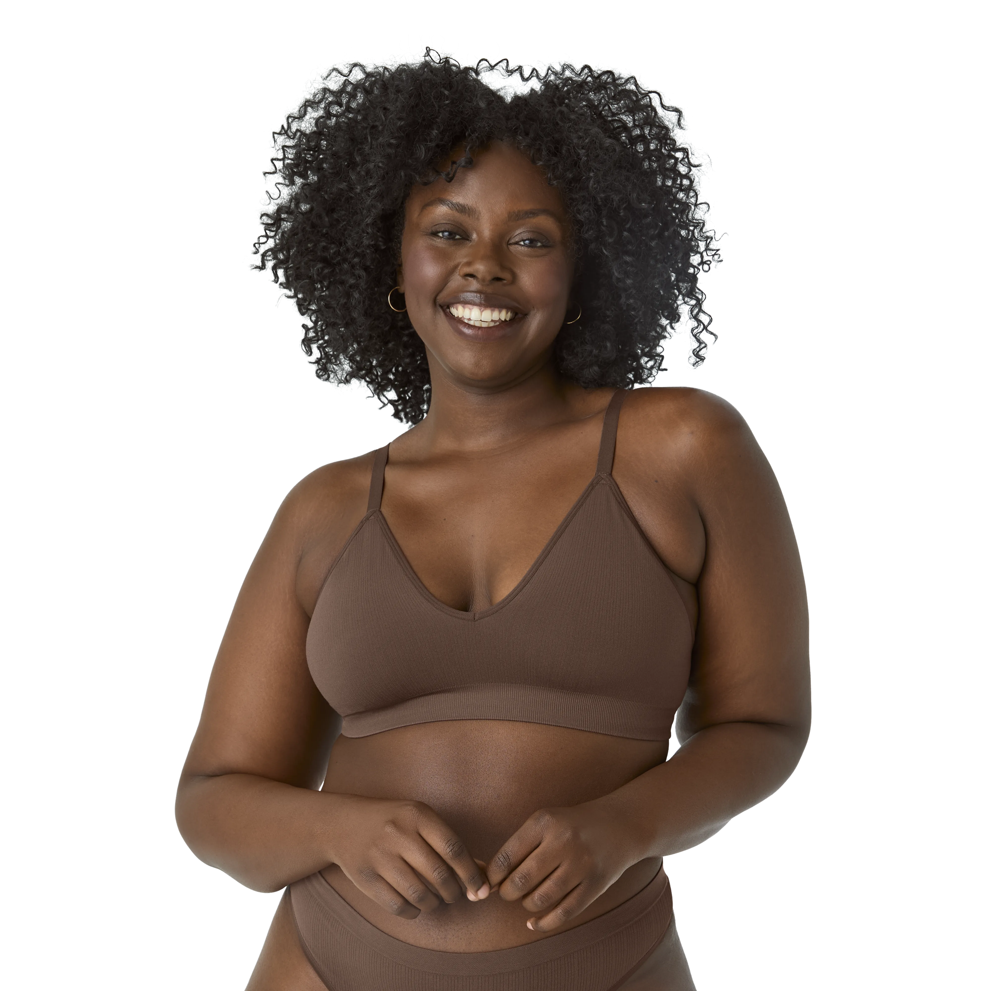 Women's Seamless Triangle Bralette 2-Pack