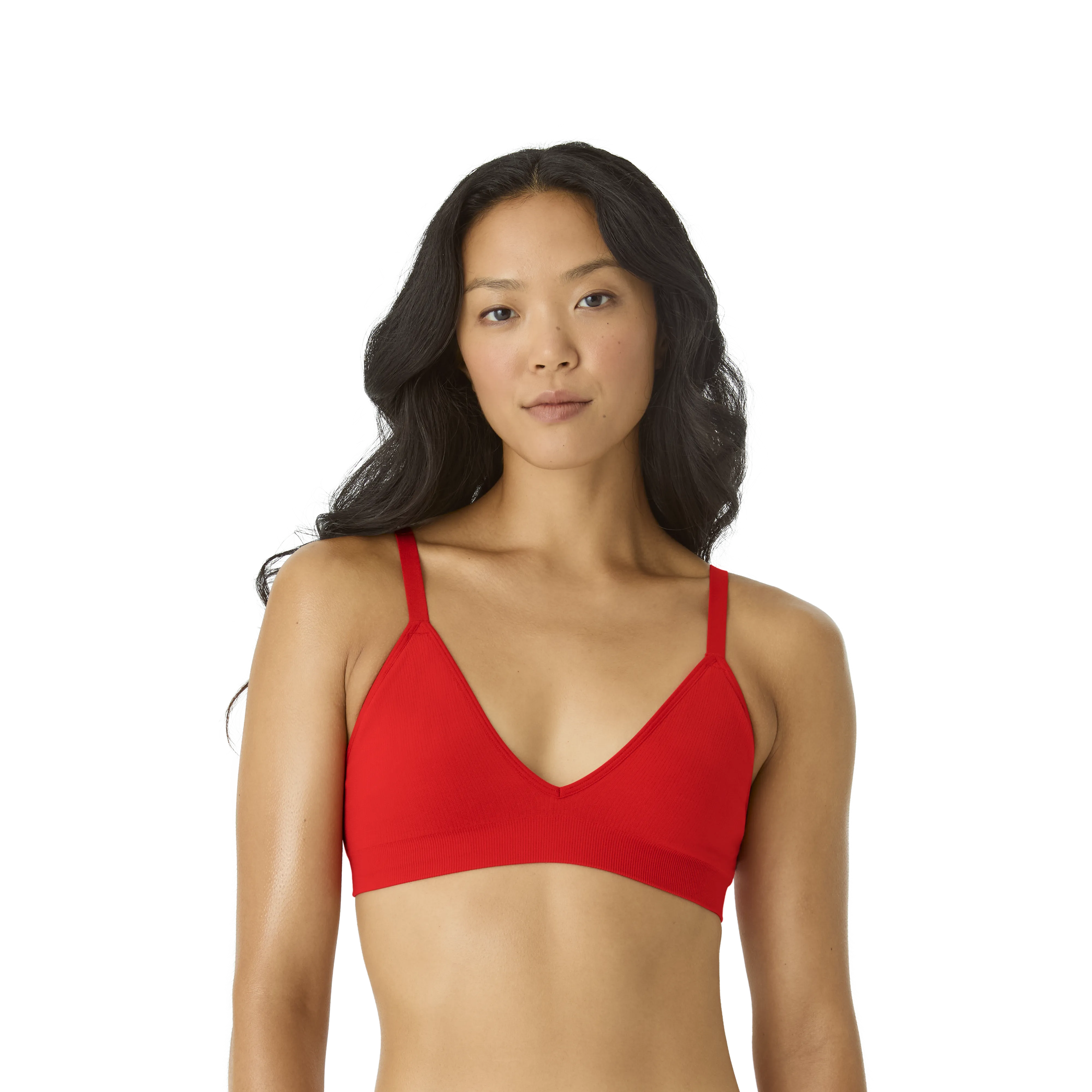 Women's Seamless Triangle Bralette 2-Pack