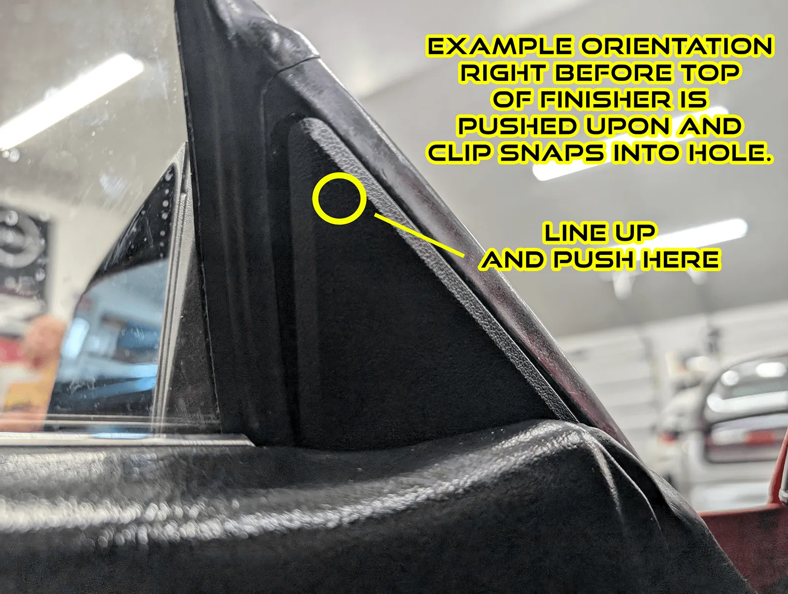 ZSPEC Z31 300zx Door Side-Mirror Interior Trim Covers, Black, Left & Right Side